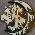 Wolf Clock
