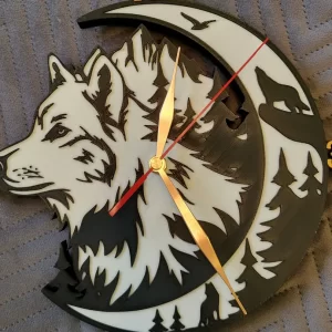 Wolf Clock