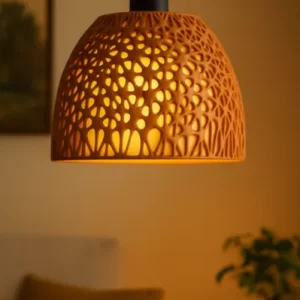 Organic Light Shade 3D Printed Lamp Shade NO AMS