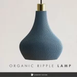 Organic Ripple Lamp