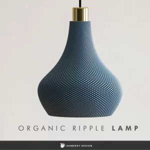 Organic Ripple Lamp